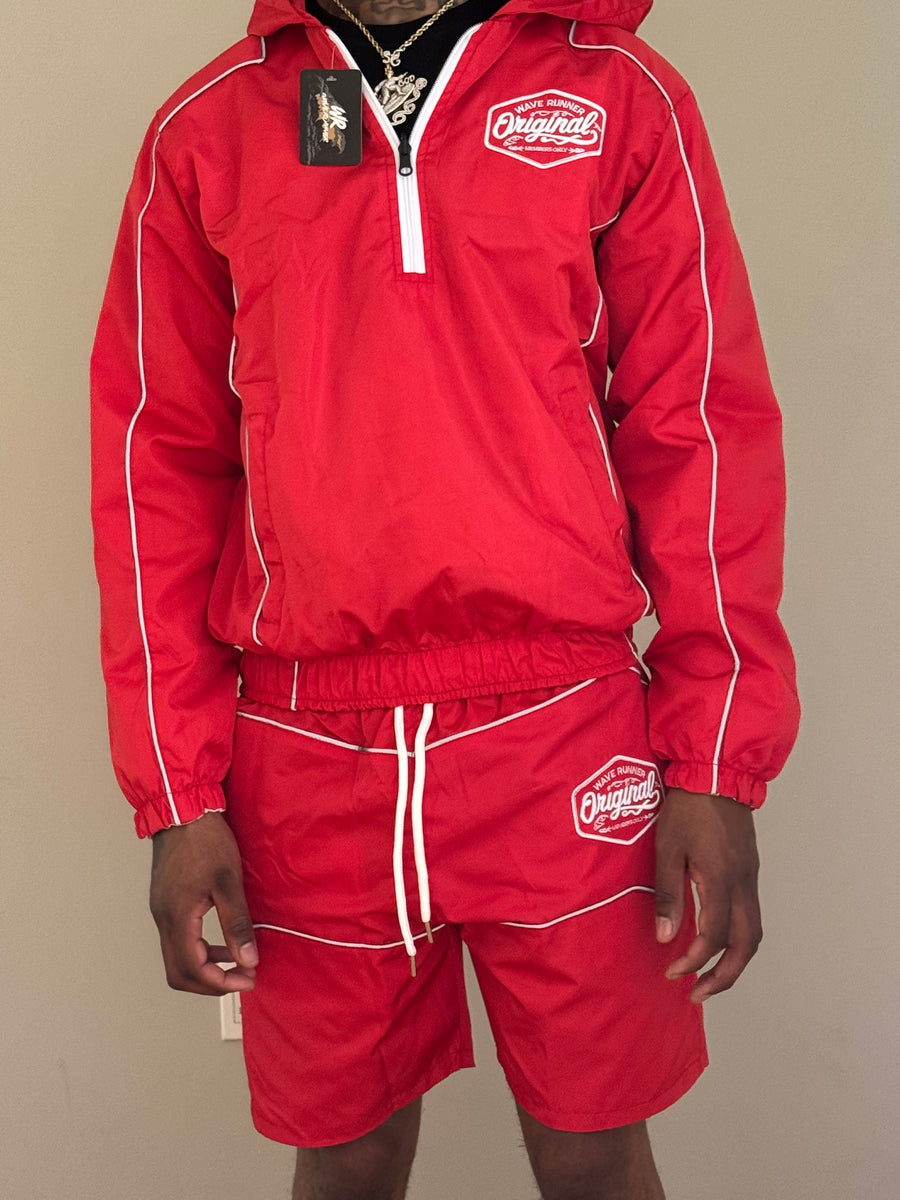 MEMBERS ONLY TRACKSUIT (REVERSIBLE) Quarter Zip