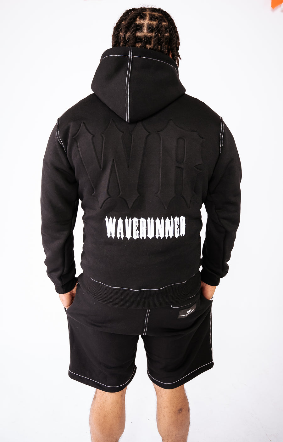 Double Stitched Pull Over Hoodie