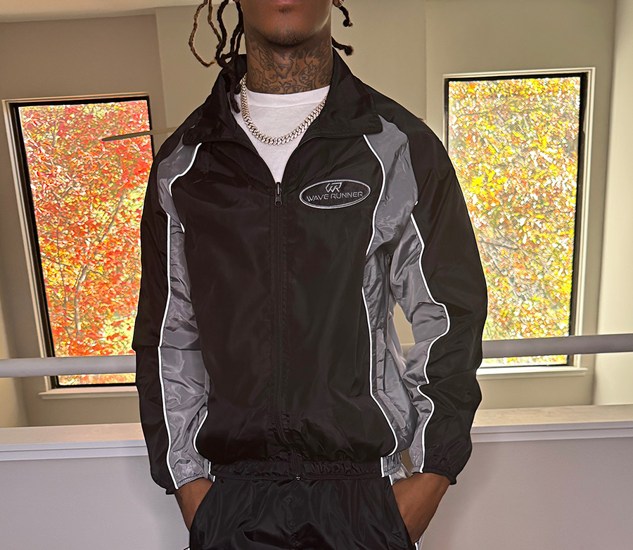 Reflective Track Jacket